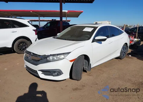 2017 Honda Civic Ex-T z USA, uszkodzony, nr VIN 19XFC1F33HE015202